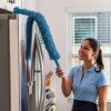 Flexible Microfiber Cleaning Brush With Extendable Rod - Image 4