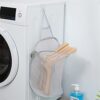 Folding Mesh Laundry Hamper Collapsible Laundry Basket Bag - Image 4