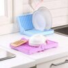 Foldable Dish Drying Rack For Dish, Bowls, Crockery - Image 4