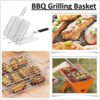 Chromium Plated Barbecue BBQ Grill Net Baskets - Image 2
