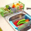 Stainless Steel Expandable Kitchen Sink Dish Drainer - Image 3