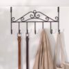 Multi-Functional Steel Over The Door Hook Hanger