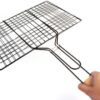 Chromium Plated Barbecue BBQ Grill Net Baskets - Image 3