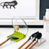 Silicone Kitchen Utensil Rest For Ladles & Spoons