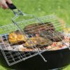 Chromium Plated Barbecue BBQ Grill Net Baskets - Image 4