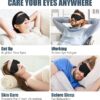 USB Charging Heating Steam Sleep Eye Mask - Image 9