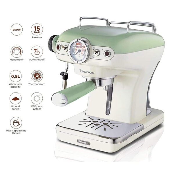 Ariete Vintage Espresso Machine 1389 - Image 5